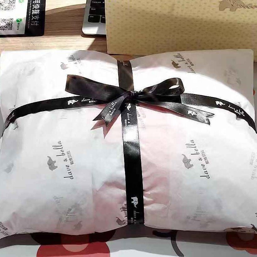 personalised packaging tissue paper custoom logo printed
