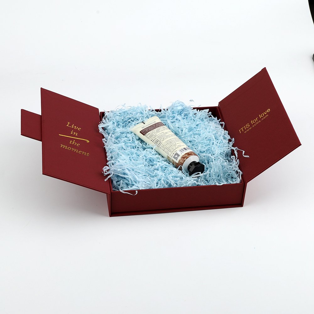 custom cardboard paper package makeup packaging magnetic skincare gift perfume cosmetic box