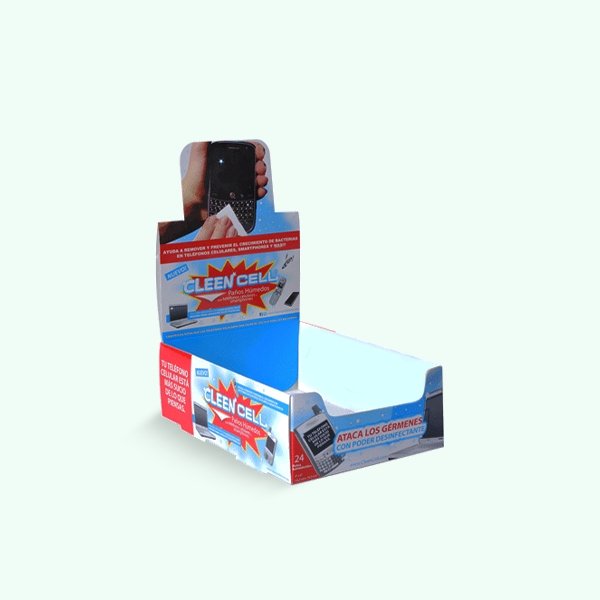 Custom Print Template Paper Tabletop Display Cardboard Tear Away Countertop Display Box for Snacks