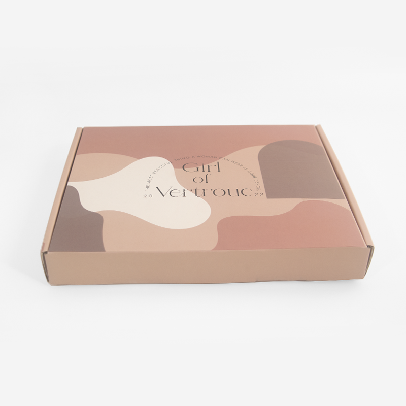 Fashion Style Custom Logo Printed Gift Jewelry Cosmetic Packaging Shipping Cardboard Corrugated Paper Boxes