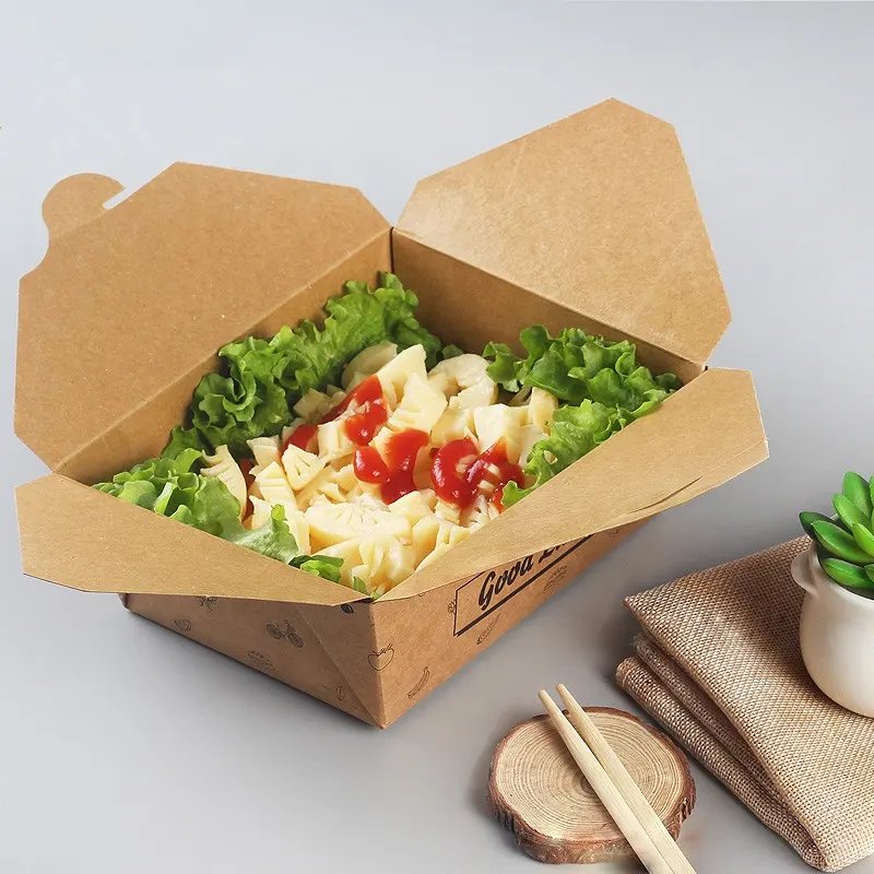 takeout custom food paper box packaging