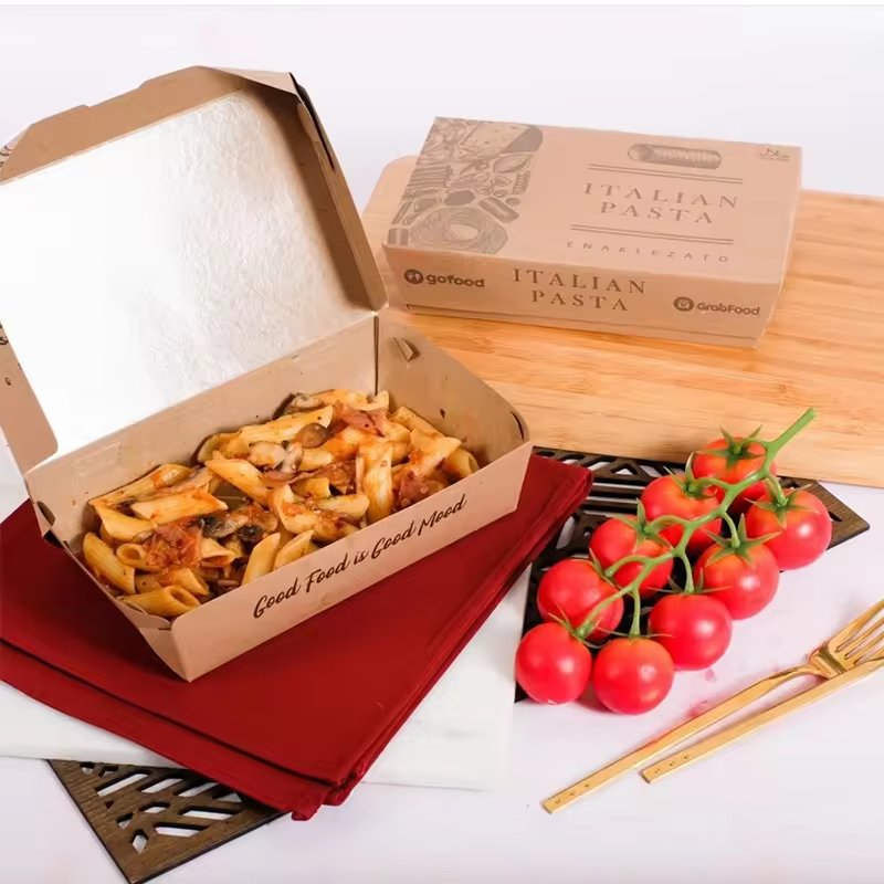 takeout custom food paper box packaging