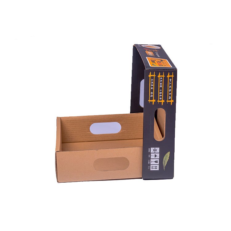 Custom Size Black Rigid Box Clothing Packaging Boxes Carton Box for Shoes