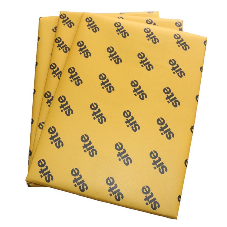 High Quality Wholesale Tissue Paper Custom Gold Brand Logo Printing Gift Wrapping Tissue Paper for Products Packaging