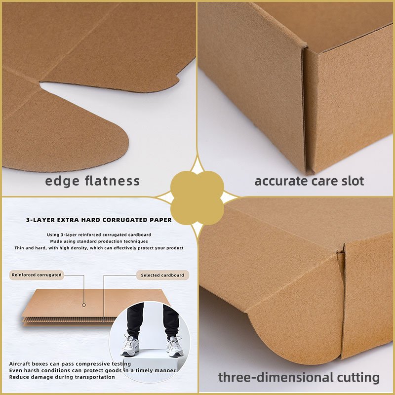Hot Sale Custom Logo Gift Clothing Paper Packaging Mailer Boxes Shipping Box