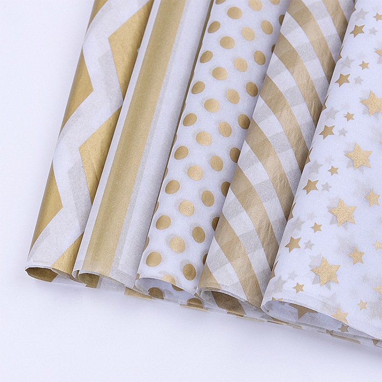 Wholesale custom luxury clothes shoe box tissue paper valentine gift wrapping paper for packaging