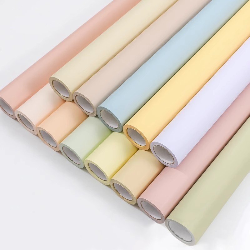 Changyi Custom Size Roll Paper Korean Bouquet Wrap Thickened Morning Mist Matte Waterproof Flower Gift Packaging