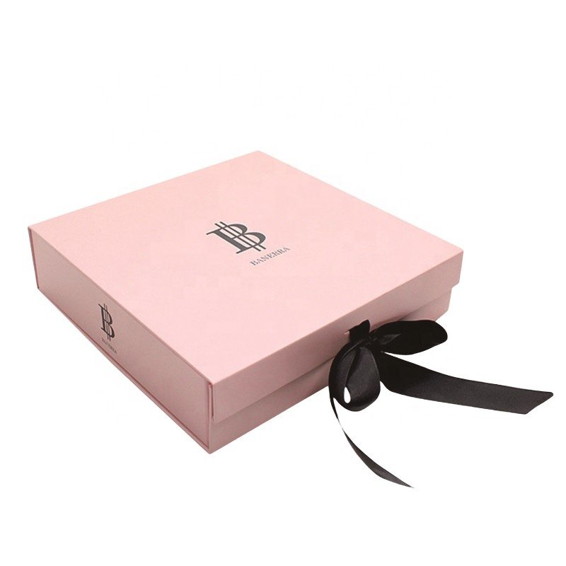 Customized Paper Cardboard Magnetic Foldable Clothing Boxes Card Board Big Gift Box Packaging