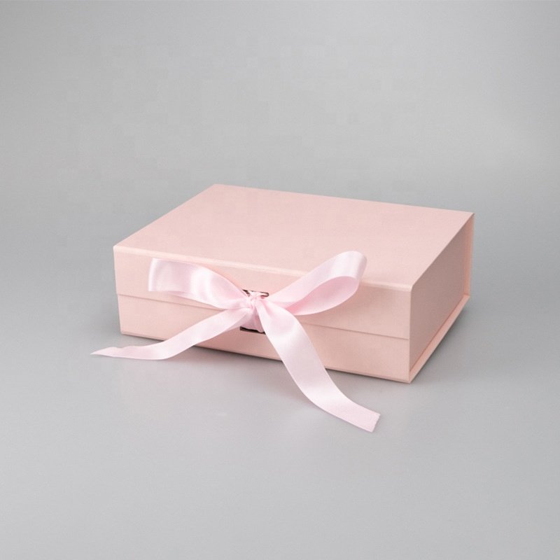 Customized Paper Cardboard Magnetic Foldable Clothing Boxes Card Board Big Gift Box Packaging