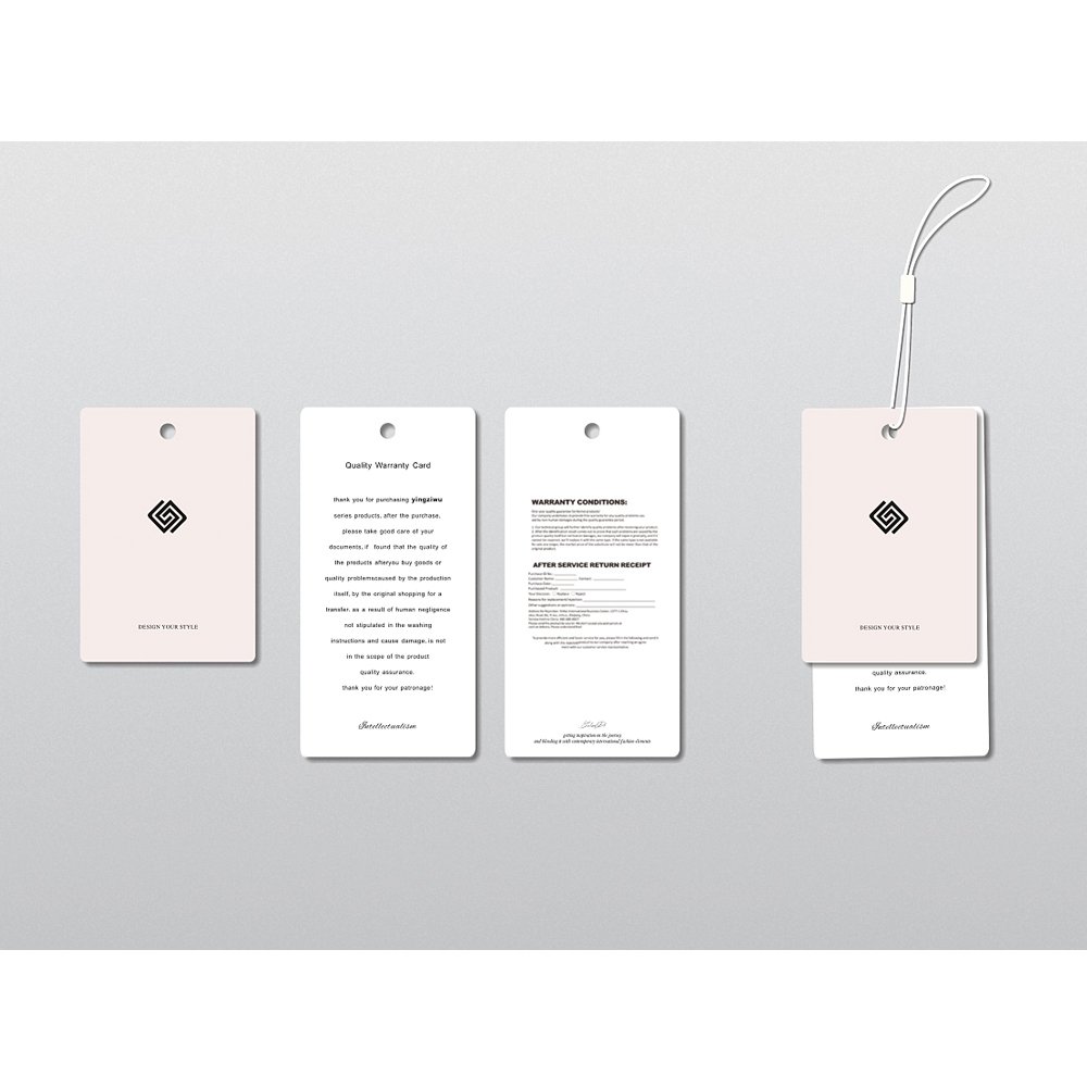 Paper card hangtag Custom made Clothing circular shape hang tag label for wedding/party/birthday heart hang tag