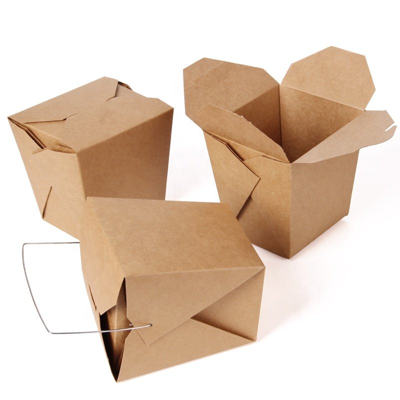 Grossiste emballage alimentaire en papier customizable kraft paper box packaging