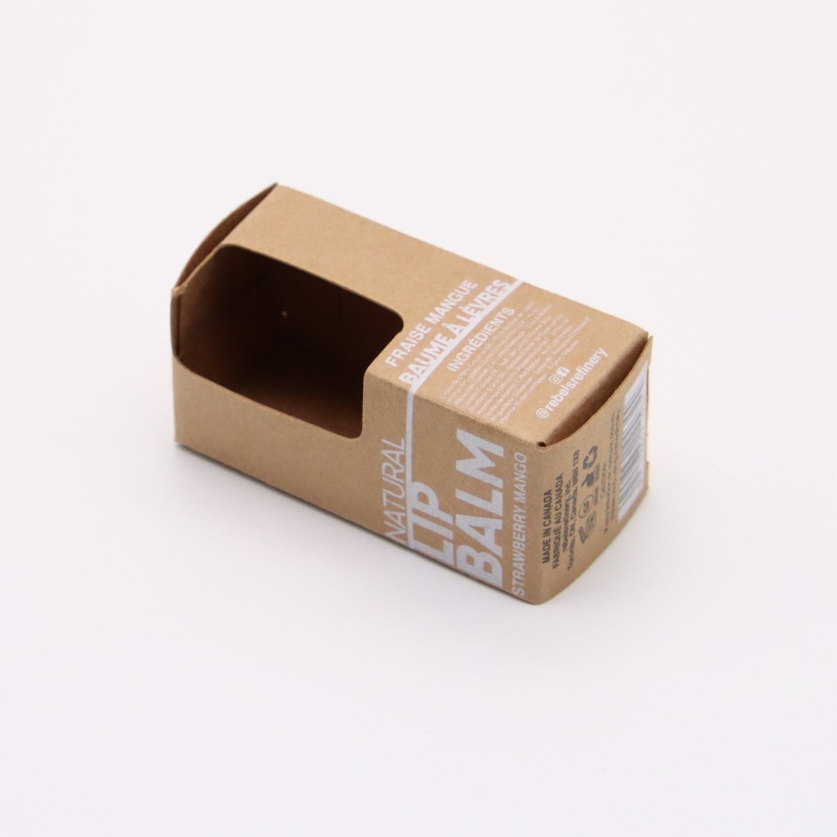 Custom Printed Logo Recycled Kraft Paper Handmade Consumer Electronics Packaging Paper Box