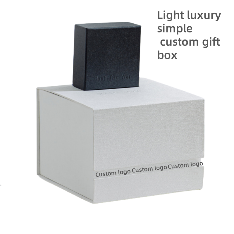 custom Luxury present boxes cardboard paper perfume customize box packaging paper gift box