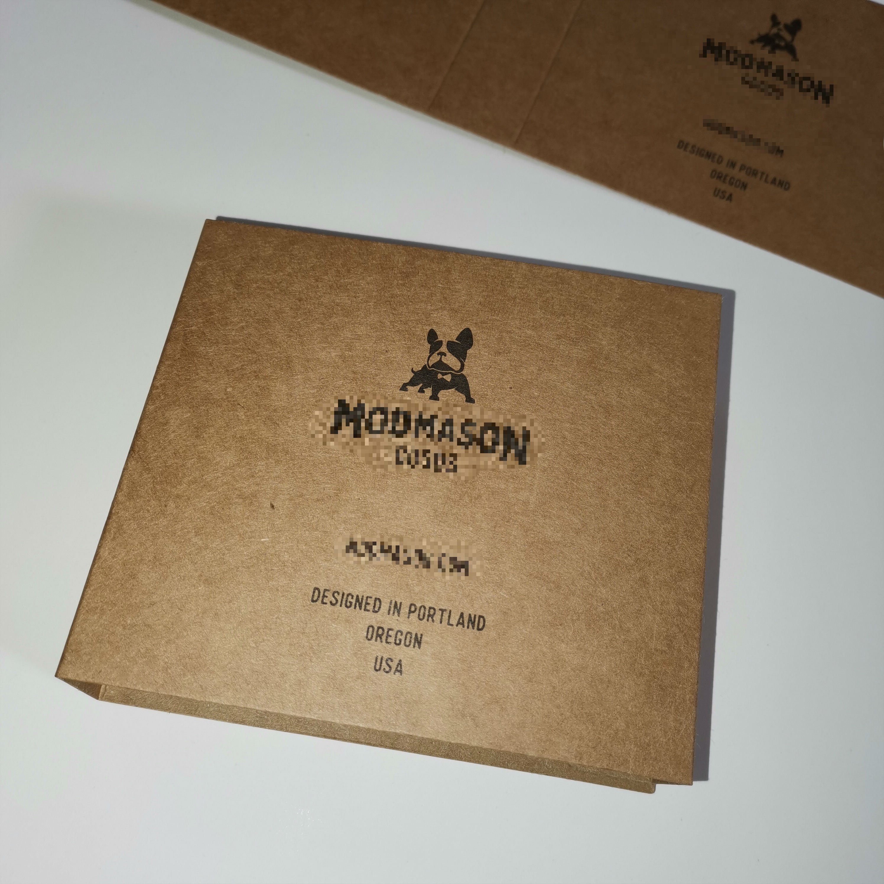 Custom logo recyclable cardboard sock sleeves with black printing Retail kraft paper packaging sleeve for socks
