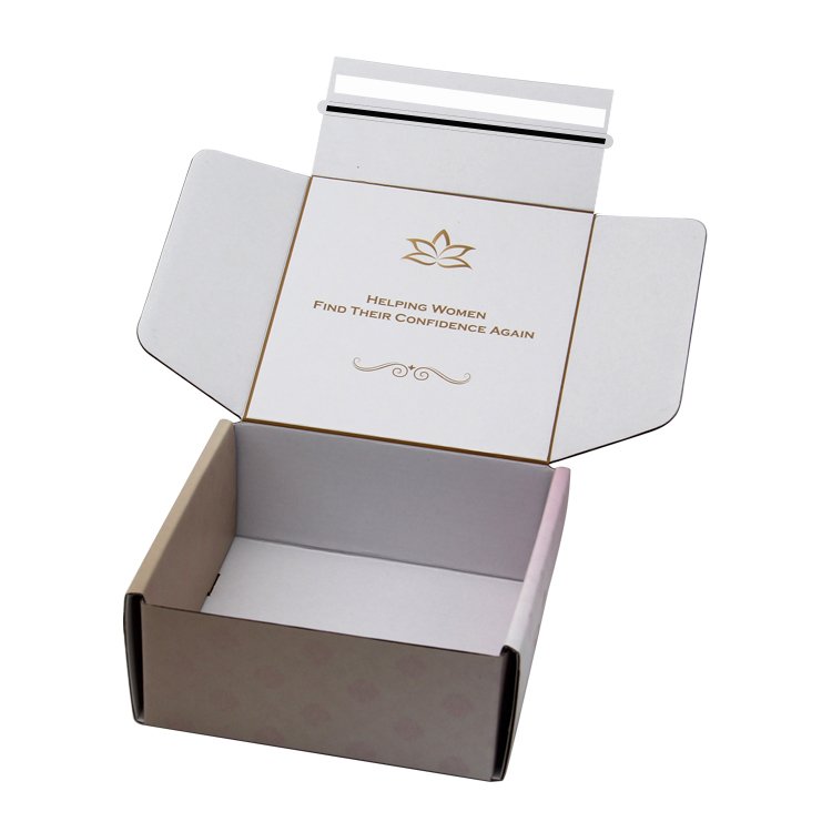 wholesale luxury corrugated packaging shipping boxes custom logo reusable folding mailer paper cardboard box