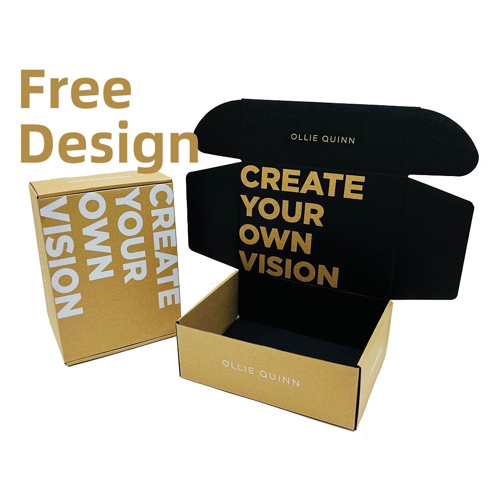 Custom Cardboard packaging Mailing Moving Shipping Boxes Corrugated Box Cartons