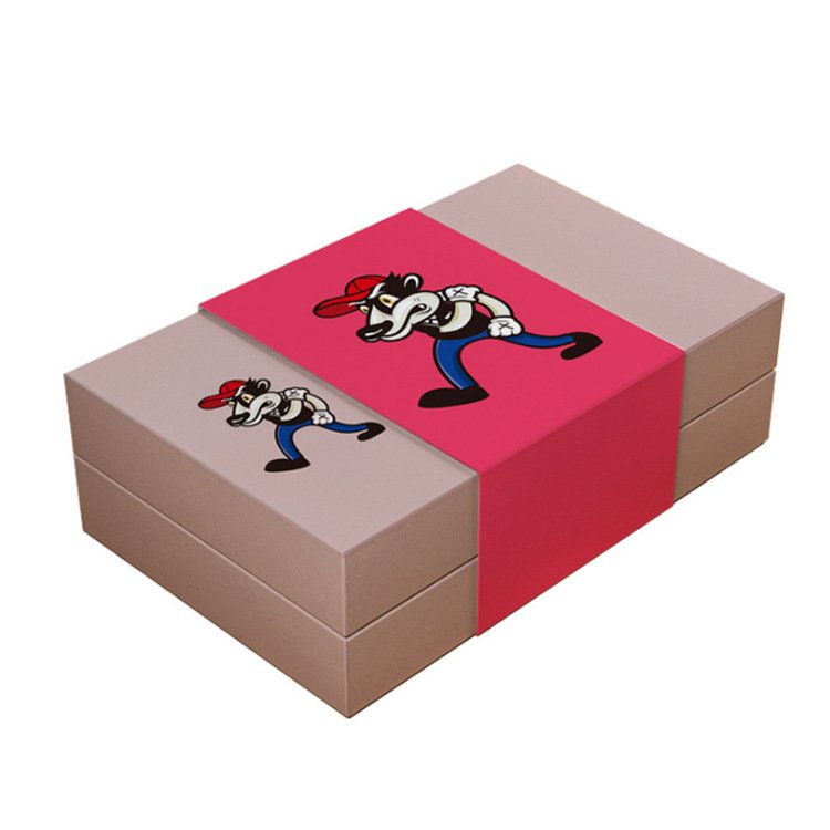 Eco Friendly Custom Design Printed Box Sleeve Packaging Custom Sock Sleeve Paper Sleeve Packaging