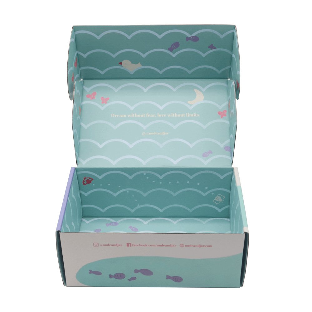 Custom logo packaging paper box aircraft box cardboard corrugated paper box