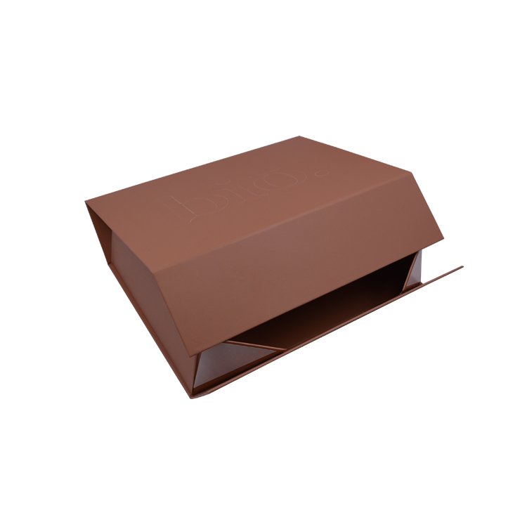Custom Logo Magnetic Closure Paper Box Folding Gift Box High Quality Packaging Paper Box for Children Clothes Underwear and Wig