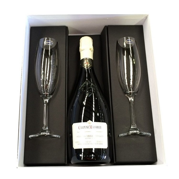Customized trays packaging glasses wine bottles glass products gift boxes with CNC laser engraving EVA foam inserts paper box