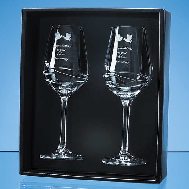 Customized trays packaging glasses wine bottles glass products gift boxes with CNC laser engraving EVA foam inserts paper box