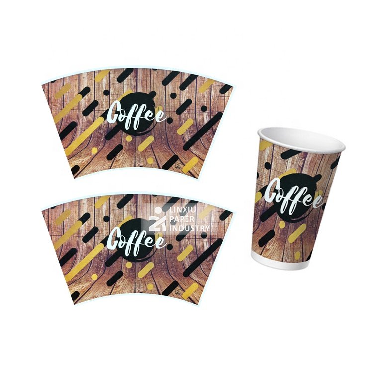 Hot Selling 210gsm High Bulk Top Quality Food Packaging Paper Raw Materials Paper Cup Fan Manufacturer