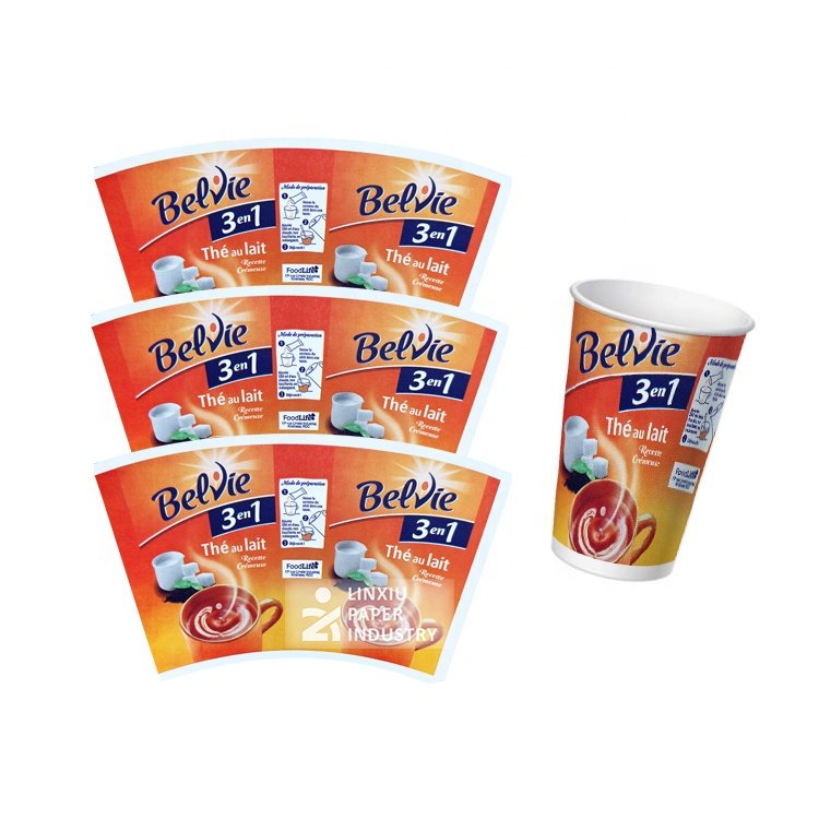 Hot Selling 210gsm High Bulk Top Quality Food Packaging Paper Raw Materials Paper Cup Fan Manufacturer