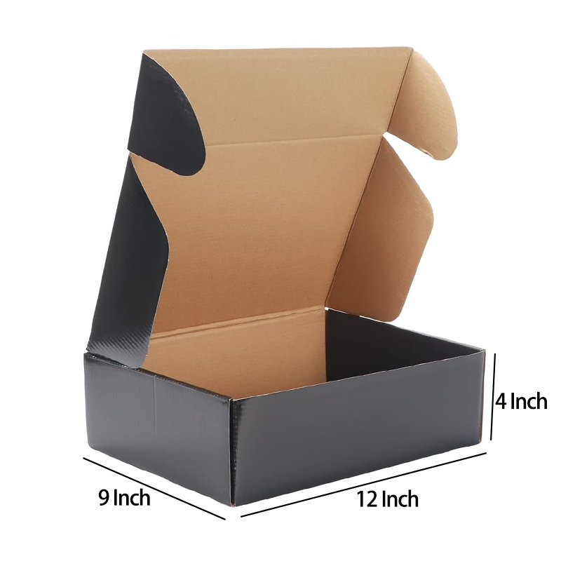 Hot Sale Custom Logo Printed Shoe Clothing Fold Corrugated Cardboard Gift Shipping Box