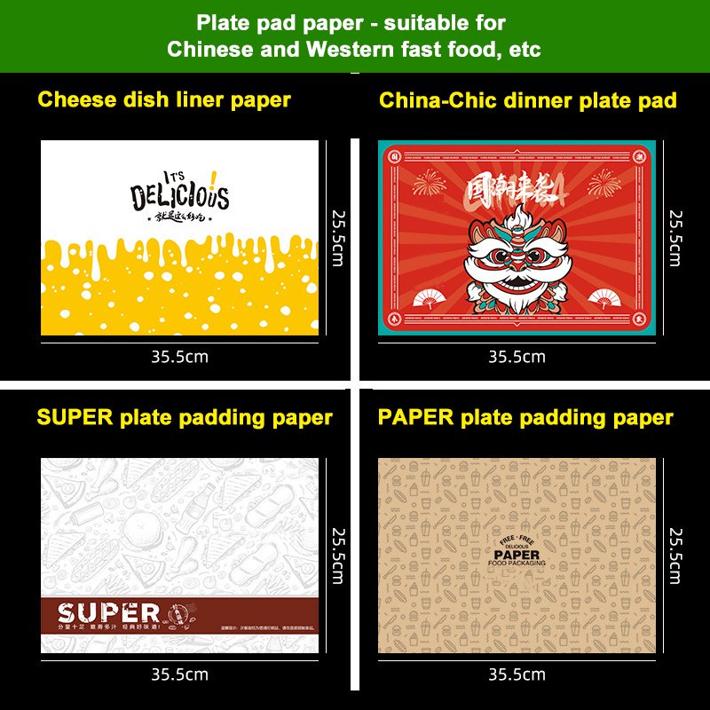 Wholesale Custom Printed Food Grade Sandwich Burger Wrapping Paper Recyclable Hamburger Packaging Greaseproof Wrapping Paper