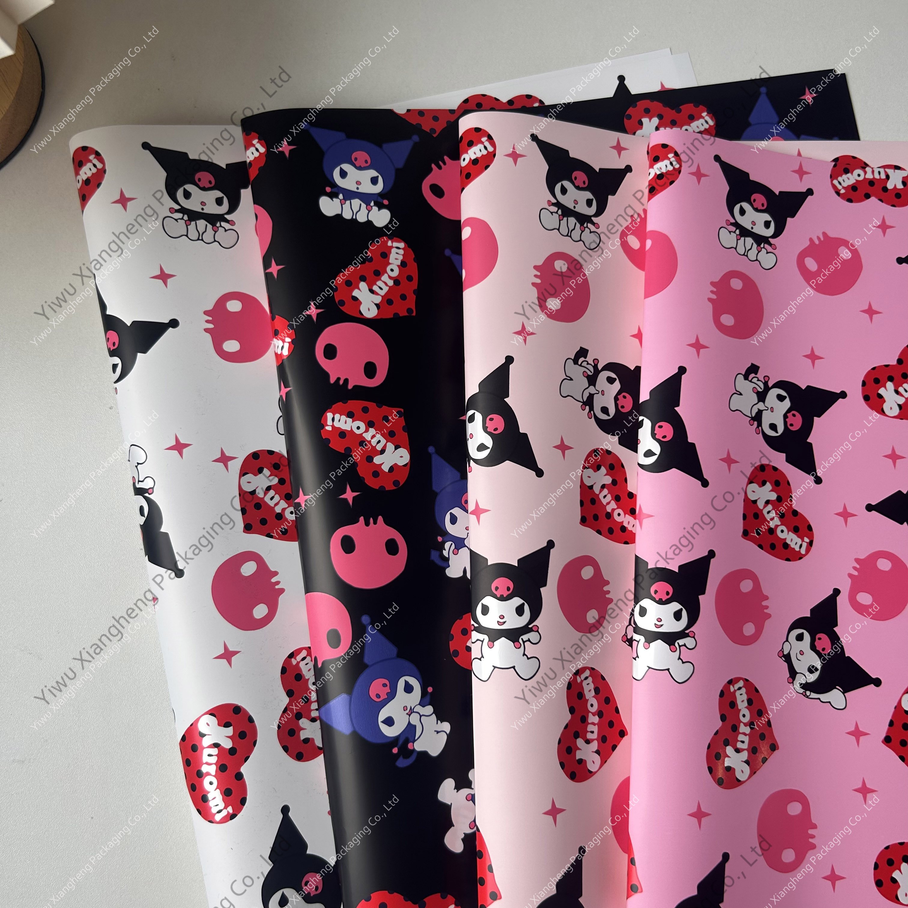 Newest Design Hot Sale waterproof korean paper flower wrapping paper Kuluomi Paper