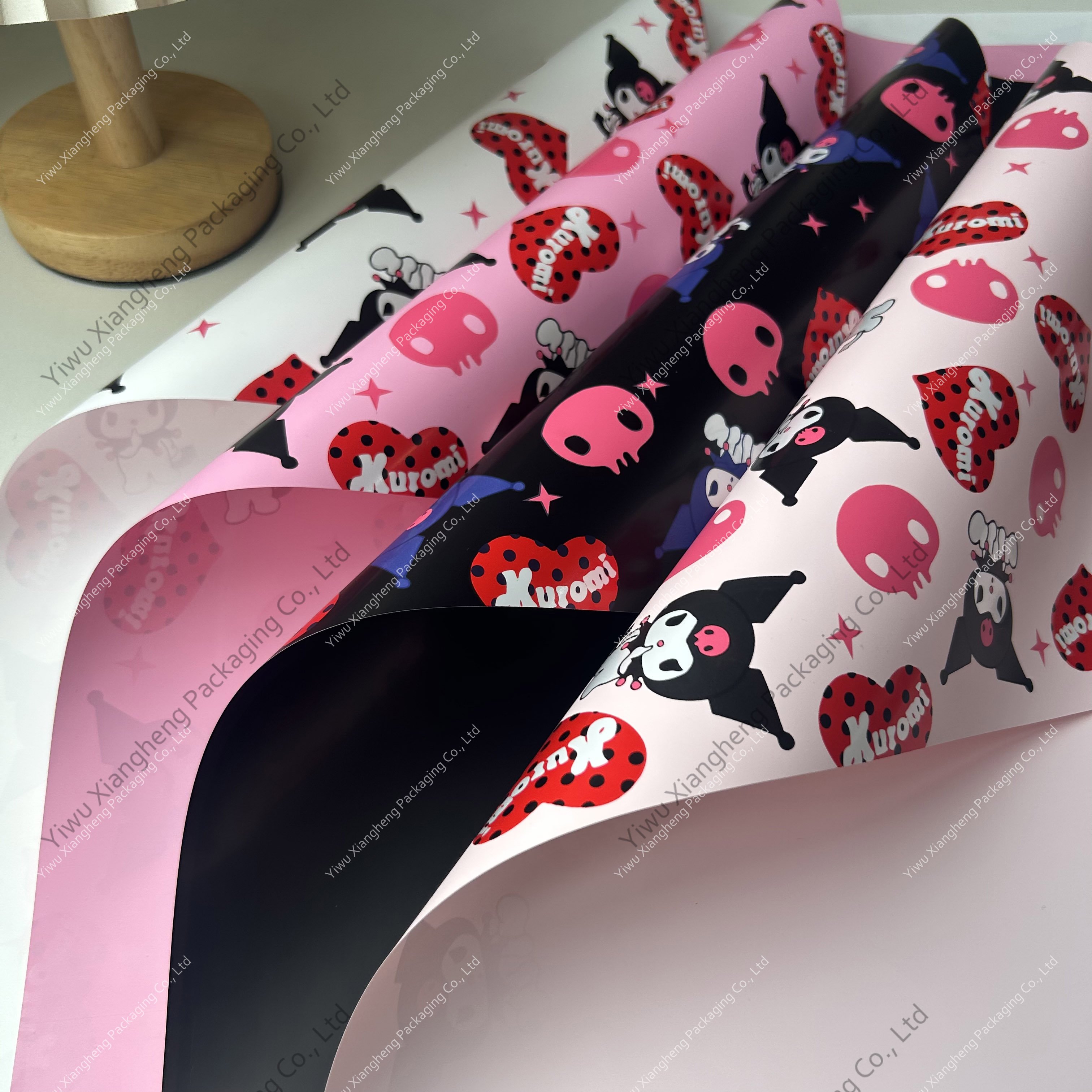 Newest Design Hot Sale waterproof korean paper flower wrapping paper Kuluomi Paper