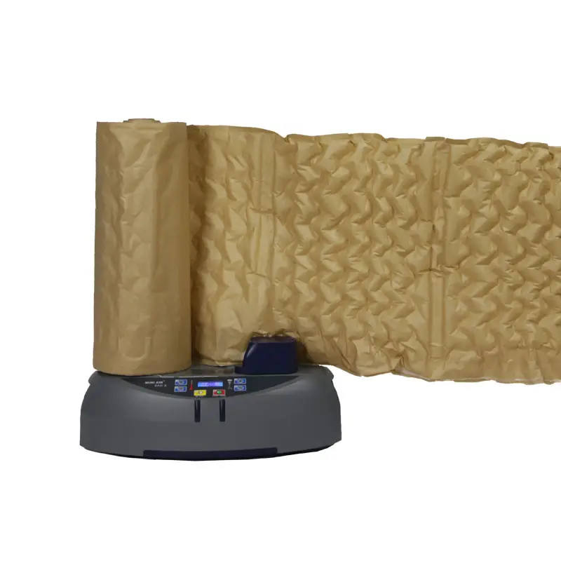 Biodegradable Air Paper Bubble Cushion Wrap Roll Protective Film for Package Air Pillow Roll Machine