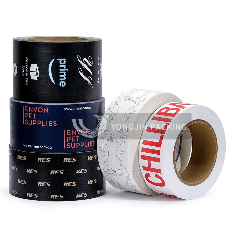 Professional Customized Print Logo Packaging Kraft Paper Recycled Pack Tape