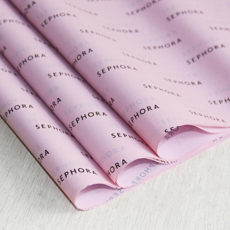 High Quality Brands Names Logo Printing 17g Wrapping T-shirt Tissue Paper