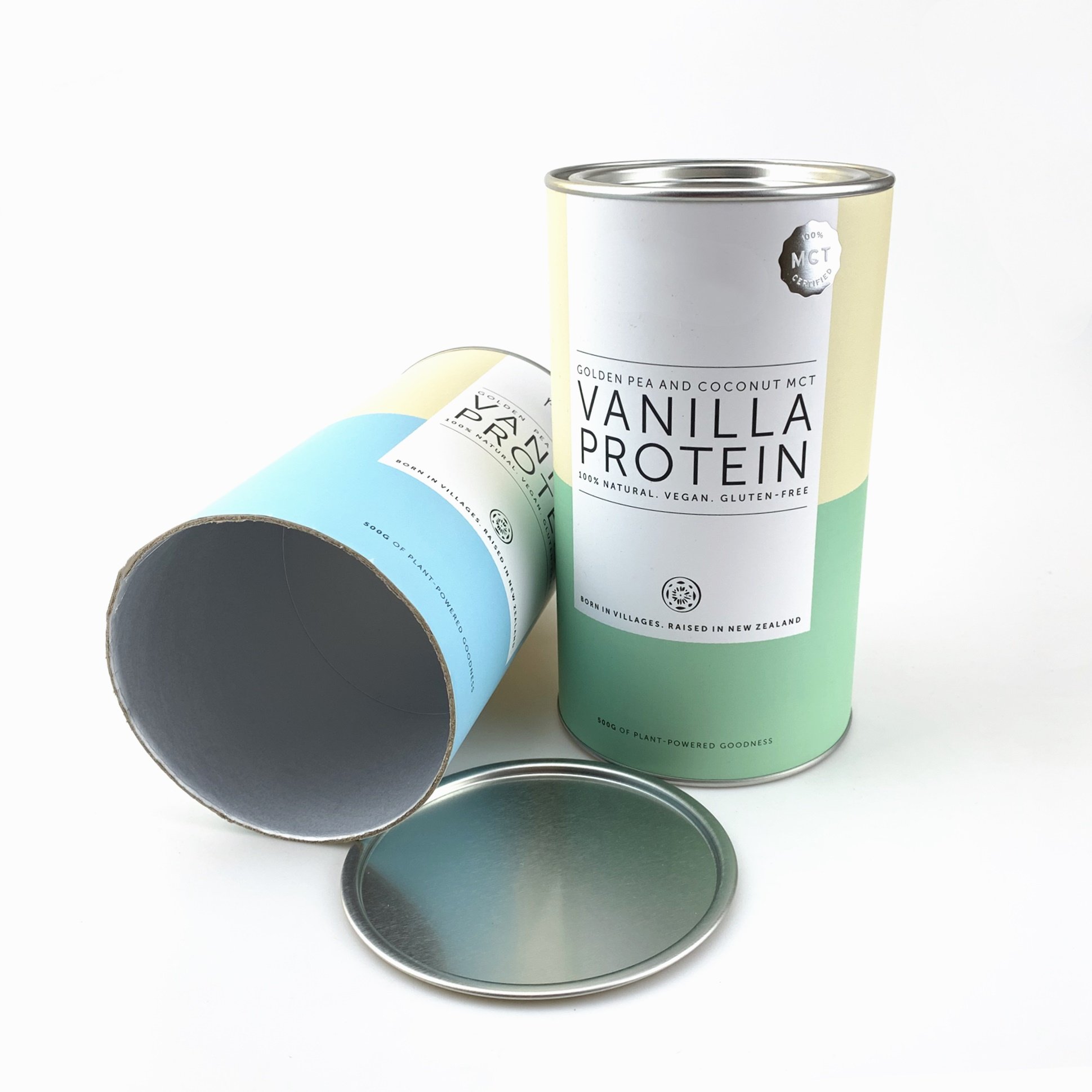 Wholesale Factory Price Packaging Protein Kraft Paper Cans packaging