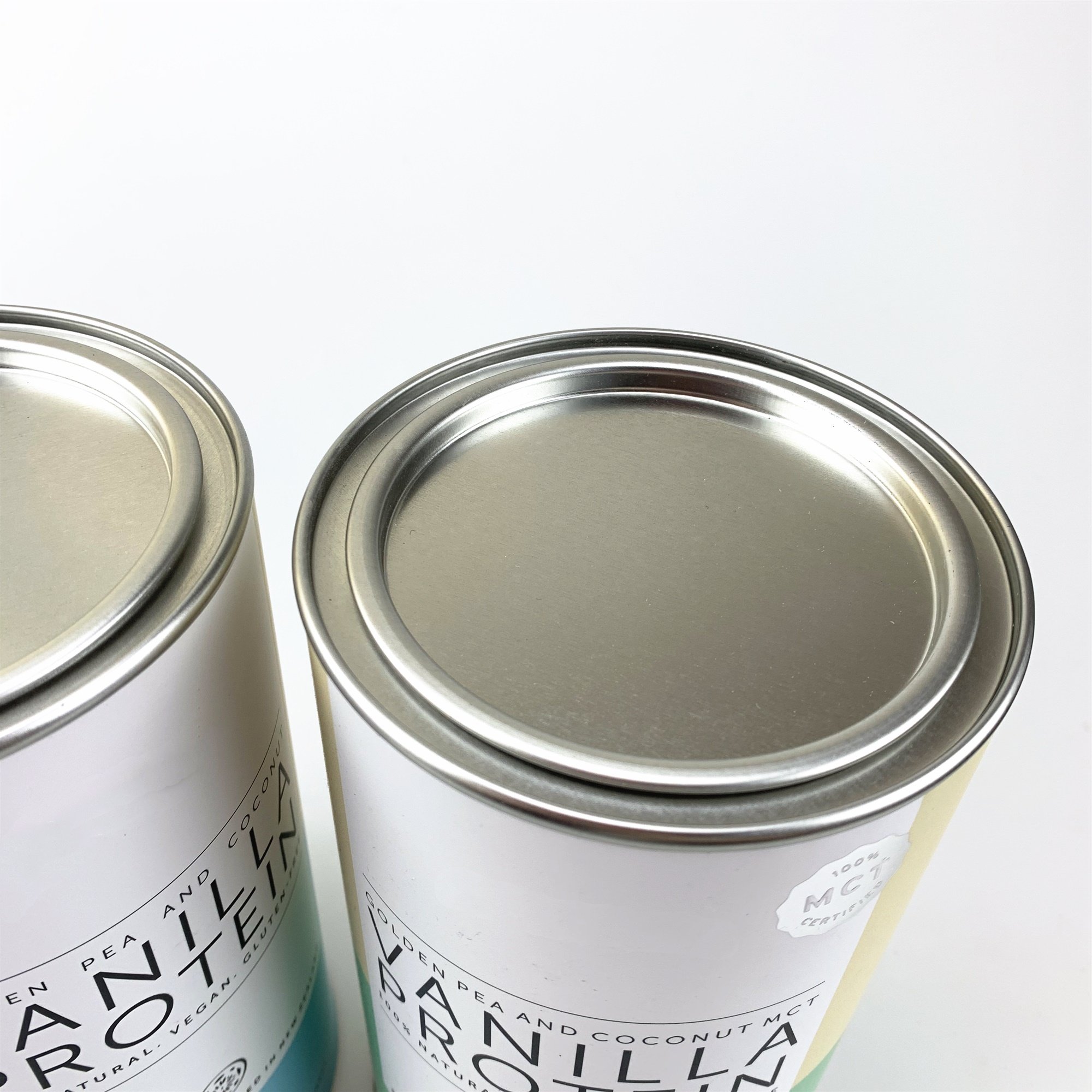 Wholesale Factory Price Packaging Protein Kraft Paper Cans packaging