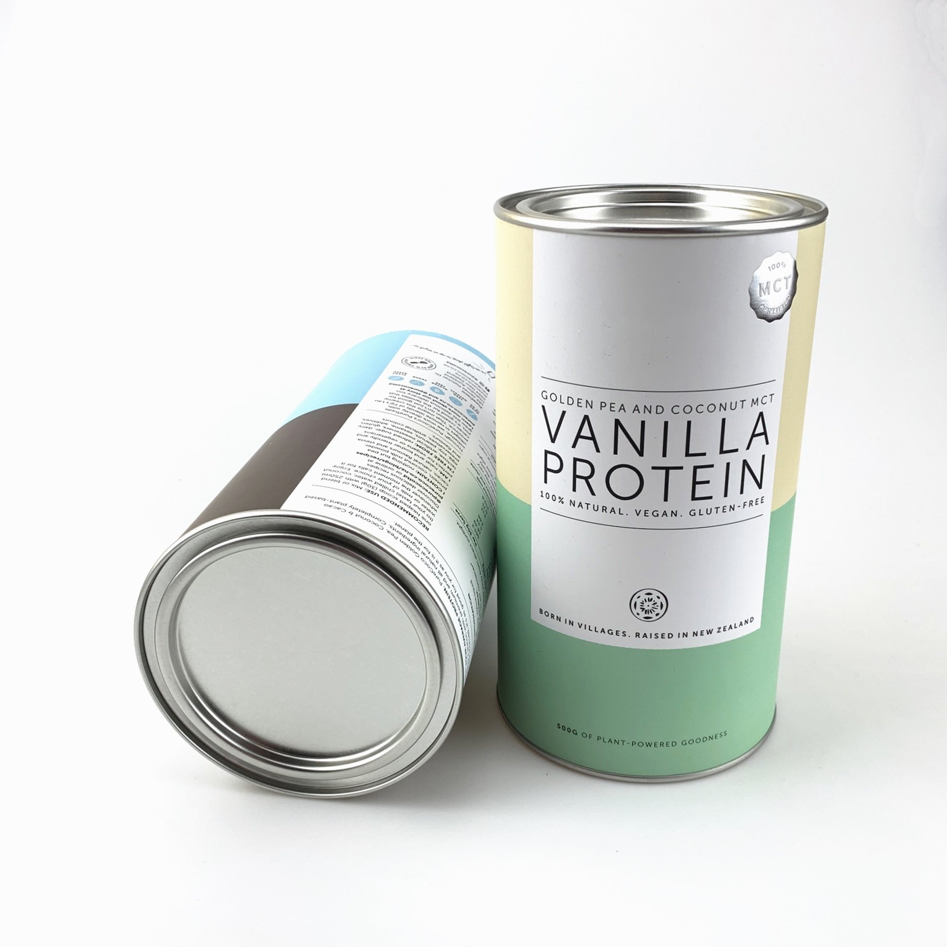 Wholesale Factory Price Packaging Protein Kraft Paper Cans packaging