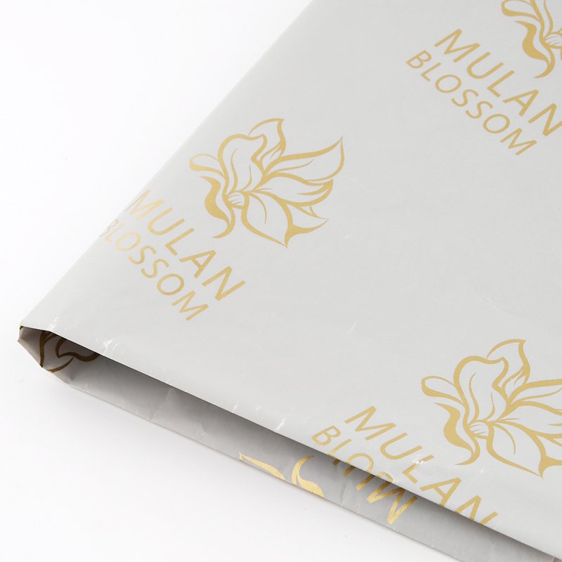 BTO wholesale custom flower gift waterproof wrapping paper roll clothes for packaging