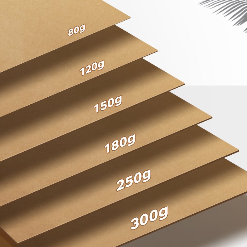 Yalan 80g 120g 200g Jumbo Brown Kraft Roll DIY Gifts Pack Sheets Eco friendly Thick Brown Wrapping Paper Custom Kraft Paper Roll