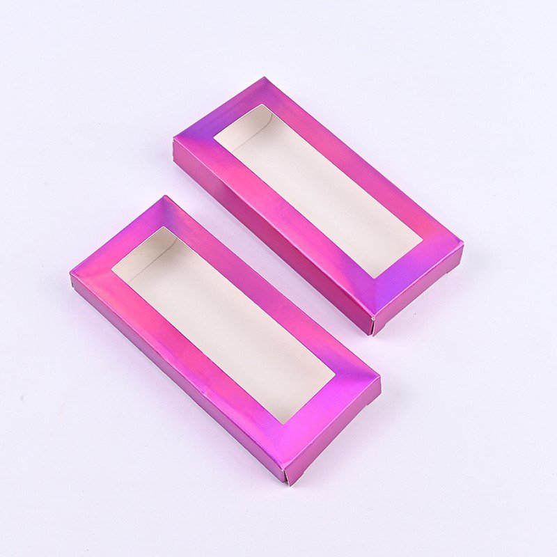 Luxury cosmetic paper boxes in stock colored nail board packaging box with cardstock discounted price