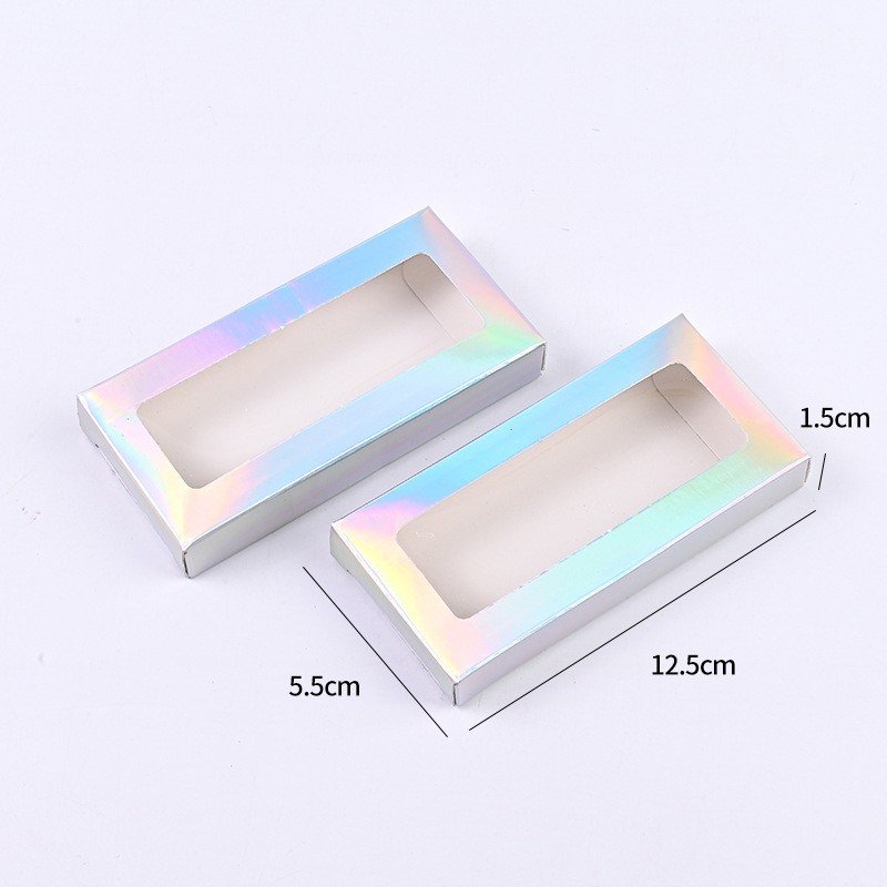 Luxury cosmetic paper boxes in stock colored nail board packaging box with cardstock discounted price