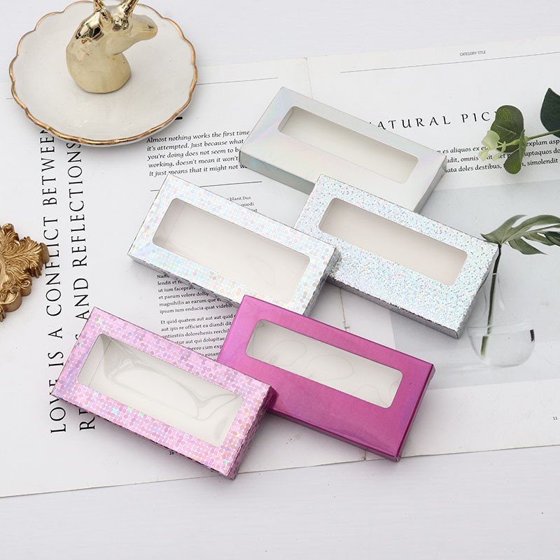 Luxury cosmetic paper boxes in stock colored nail board packaging box with cardstock discounted price
