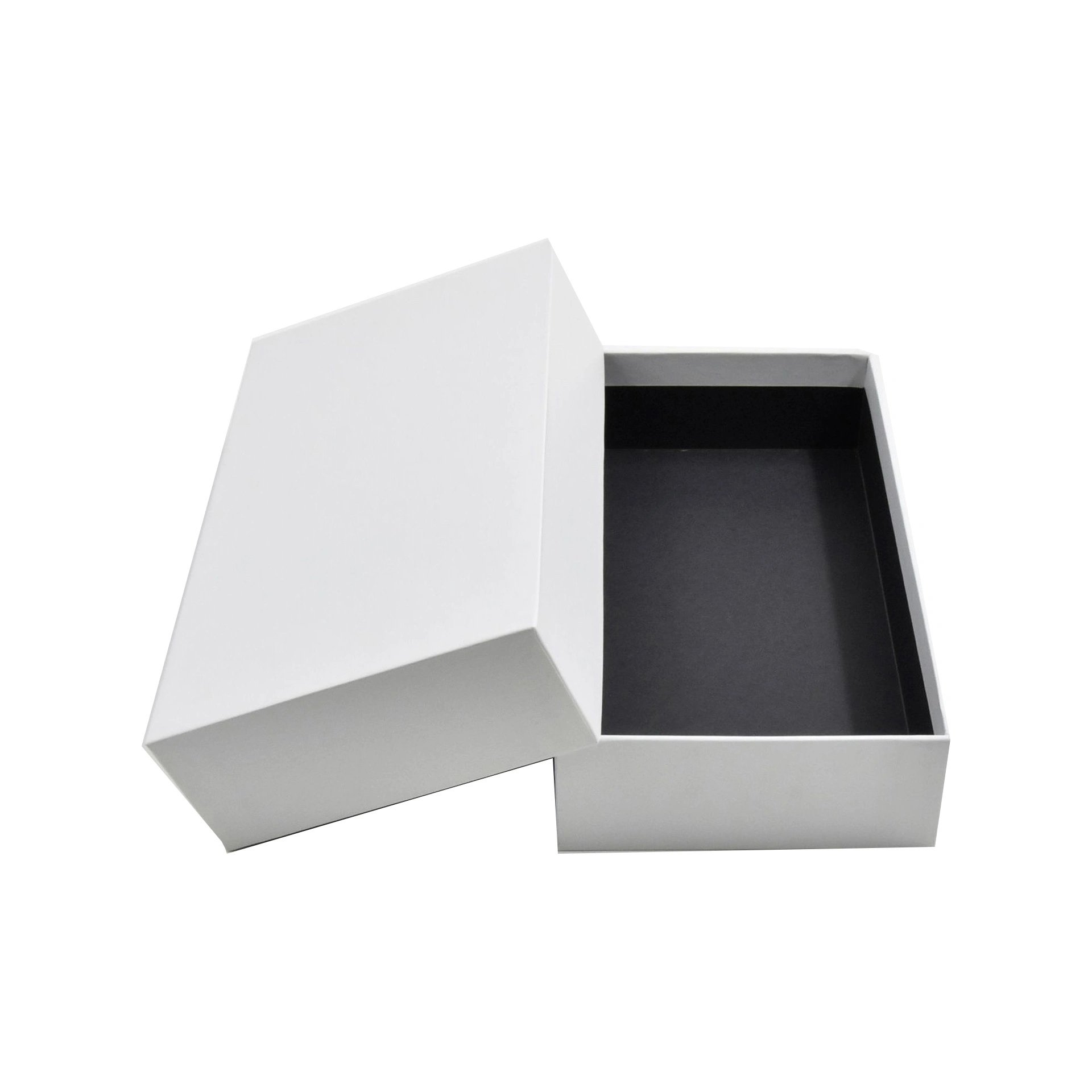 Wholesale Custom Printing Glossy Paper Strong Cardboard Box With Clear Transparent Lid Display Gift Box Set
