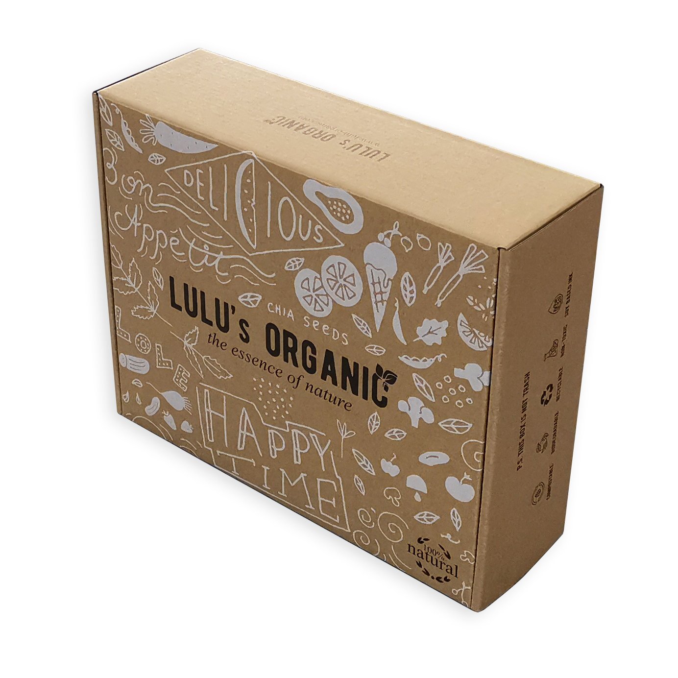 Custom Kraft Brown Corrugated Paper Shipping Packaging Subscription Mailer Boxes printing