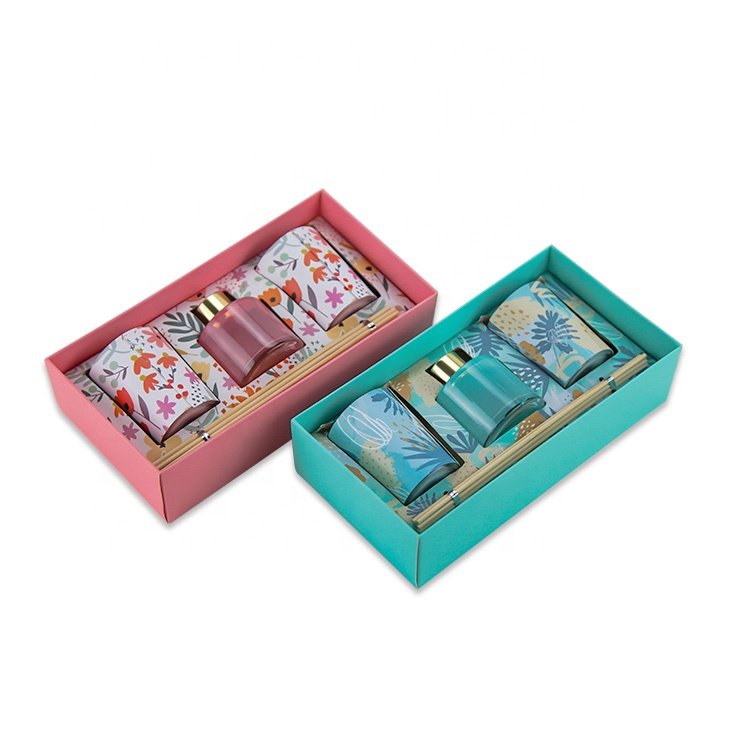 Luxury Honey Jars Packaging Gift Box Perfume Packaging Cardboard Box For Candle Sets Full Color Printing