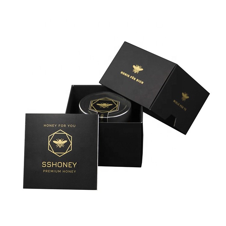 Luxury Honey Jars Packaging Gift Box Perfume Packaging Cardboard Box For Candle Sets Full Color Printing
