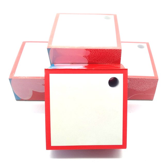 Custom Logo sticky note memo pad Creative Paper Cube Personalized Block