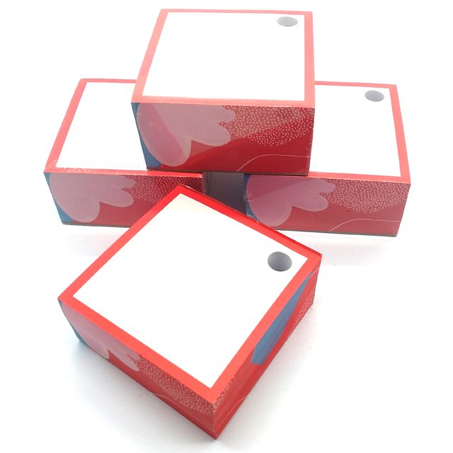 Custom Logo sticky note memo pad Creative Paper Cube Personalized Block