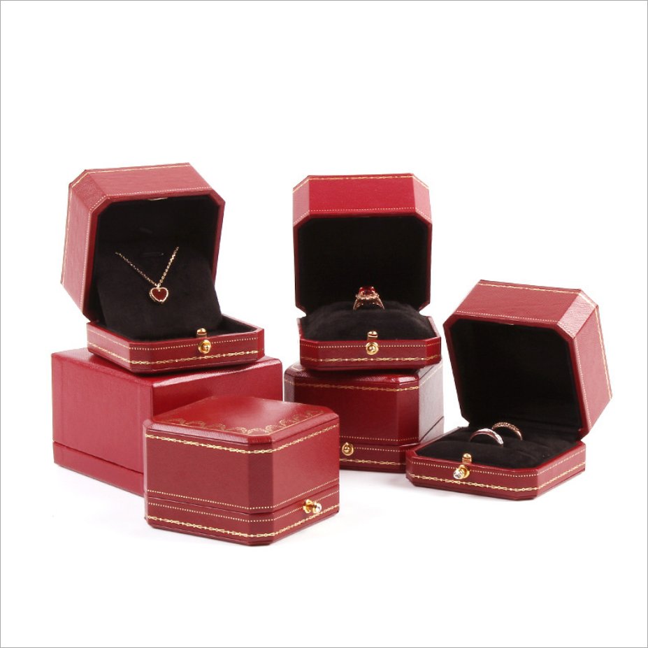 Luxury Paper Jewelry Box with Custom Logo Velvet Storage for Display Custom Packaging Box Jewelry Packaging Printing Products