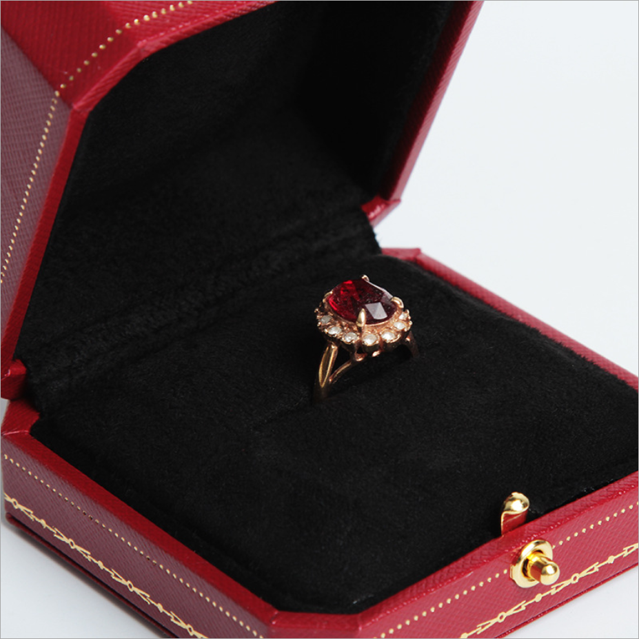 Luxury Paper Jewelry Box with Custom Logo Velvet Storage for Display Custom Packaging Box Jewelry Packaging Printing Products